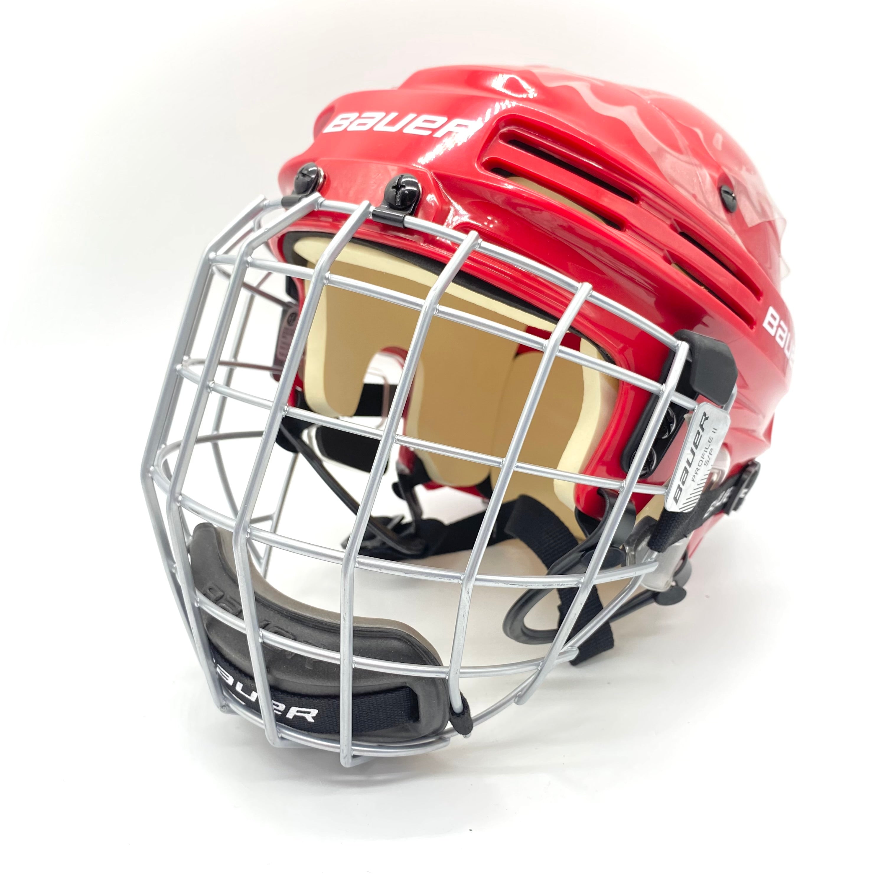 Casque de hockey Bauer 4500 (rouge)